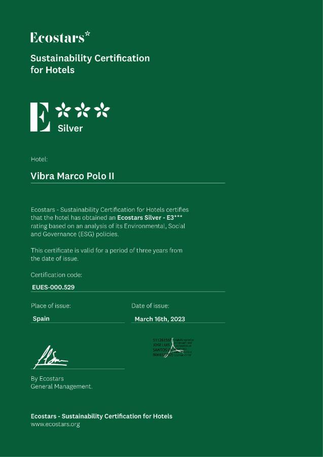 Hotel Vibra Marco Polo II - Adults Only Сан-Антонио-Абад Экстерьер фото